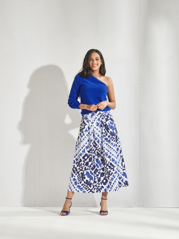 102-Marle Pull Royal Blue- Cathy Rok Santorini blue (2)
