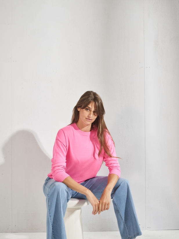 138-Mason pull - Fuxia