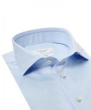 slim fit hemd BLAUW