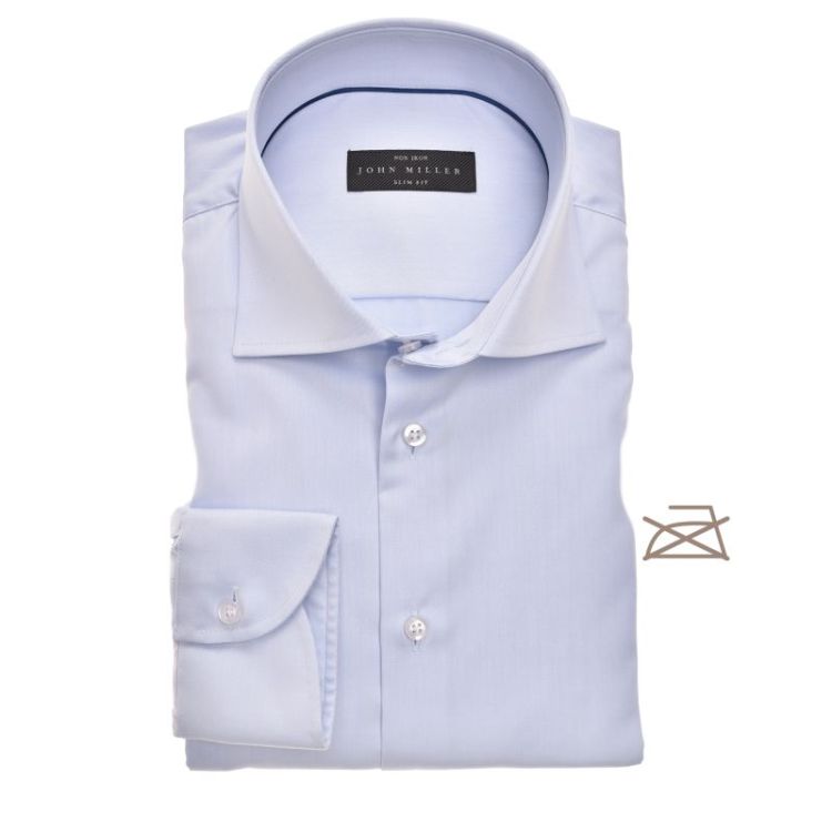 Slim Fit overhemd lange mouw wide spread non iron 110-000-000