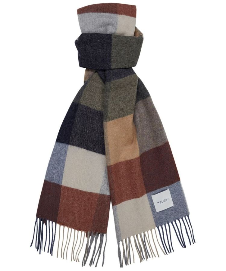 PPTS30003A SCARF LAMBSWOOL RUST Y Rust