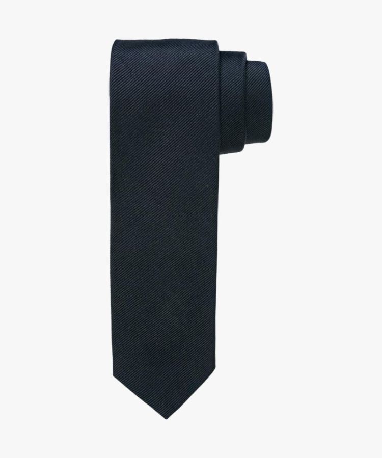 PP5BA0004A TIE SILK WOVEN  BLACK A Black