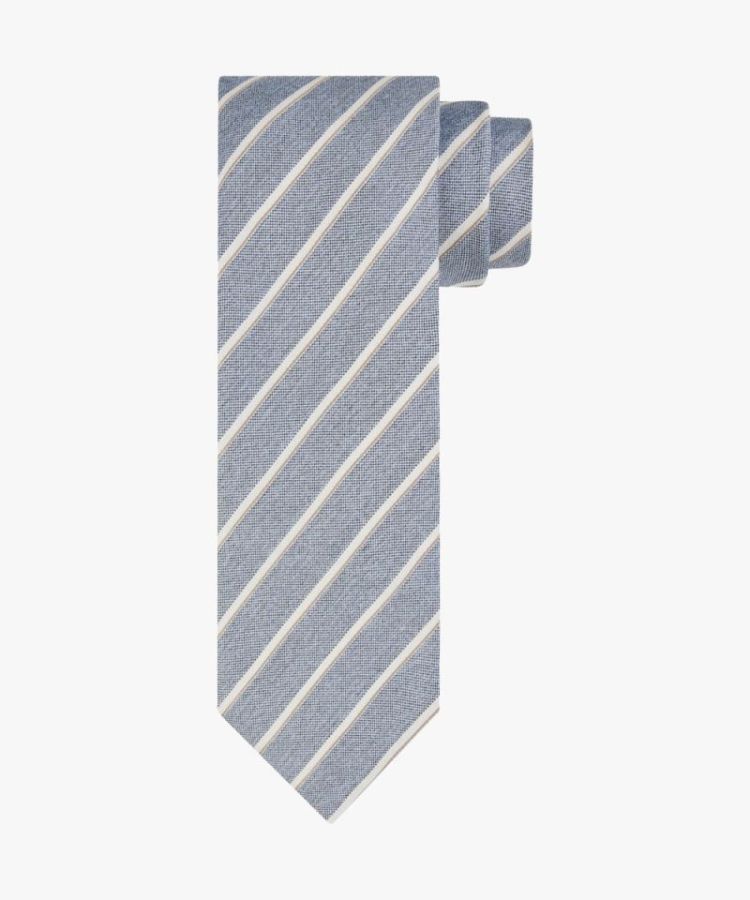 PPUA10010B TIE SILK WOVEN NAVY P Navy