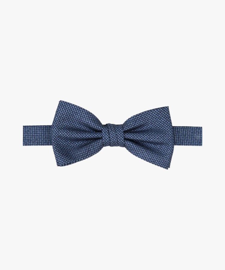 PPUV10020A BOWTIE SILK PRINT NAVY P Navy