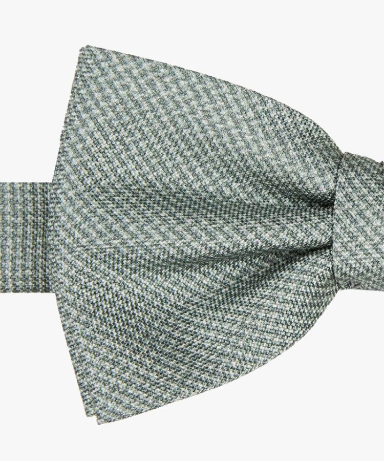 PPUV10020C BOWTIE SILK PRINT GREEN Z Green