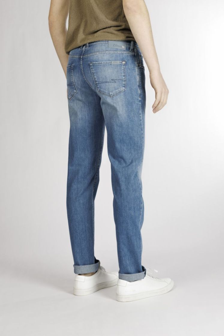 regualr fit 5-pocket jeans Zilton 920 Mid blue de