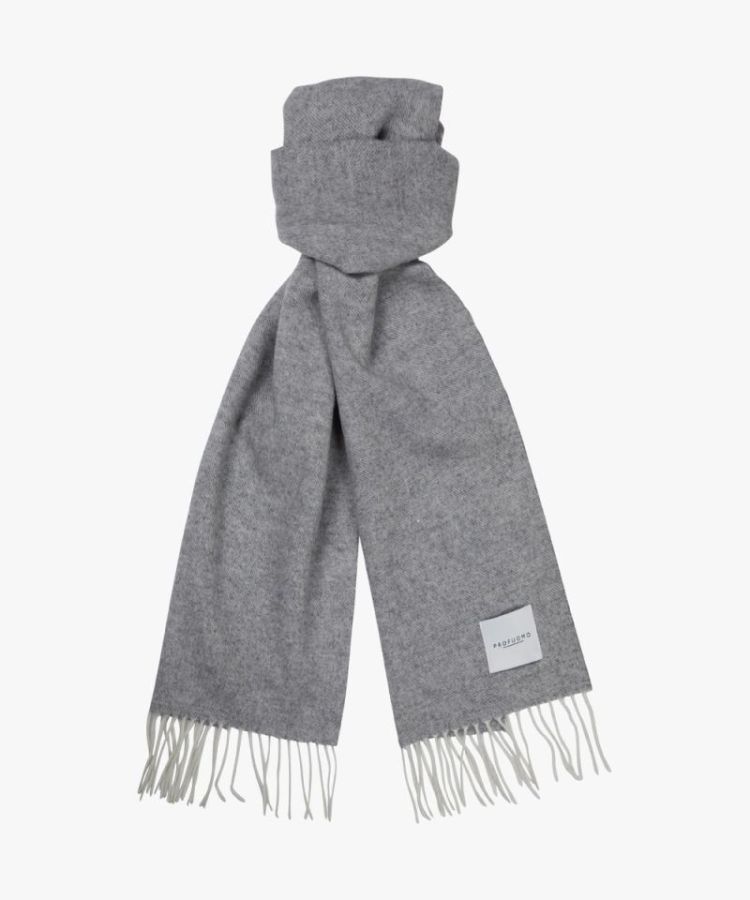 PPUS30001B SCARF LAMBSWOOL GREY C Grey