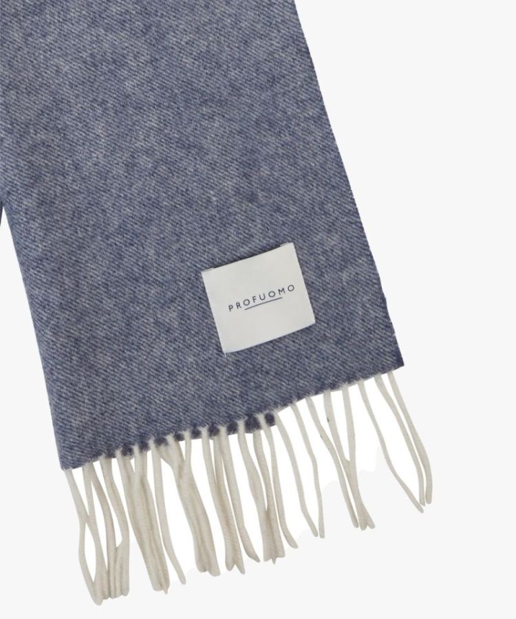 PPUS30001D SCARF LAMBSWOOL MID BLUE M2 Mid blue