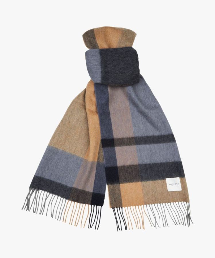 PPUS30004B SCARF LAMBSWOOL NAVY P Navy