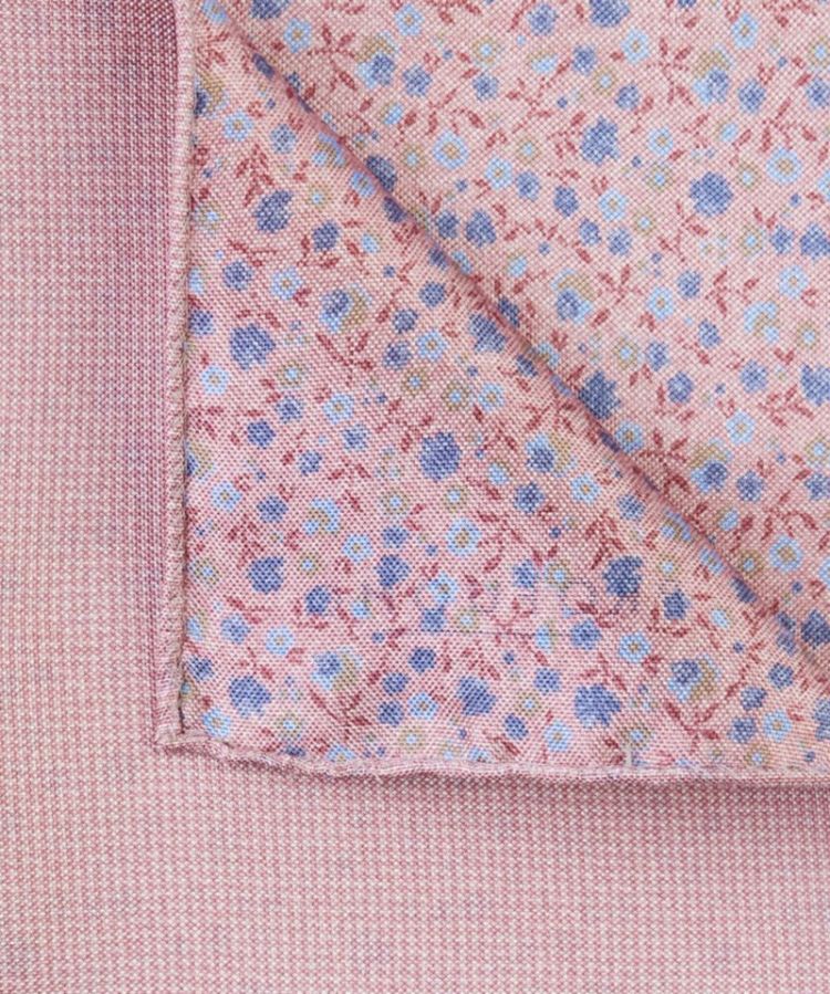 PPVN10064C PSQ SILK DOUBLE PRINT CORAL T1 Coral