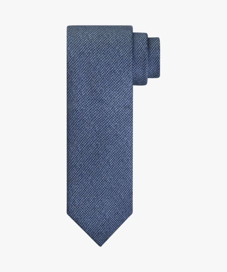PPVA30018F TIE SILK PRINT NAVY P Navy