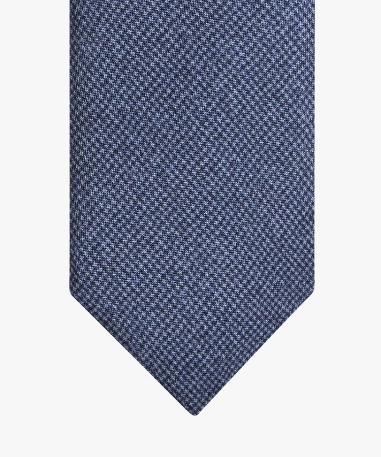 PPVA30018F TIE SILK PRINT NAVY P Navy