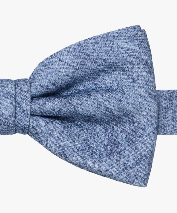 PPVV30008B BOWTIE SILK PRINT BLUE M Blue