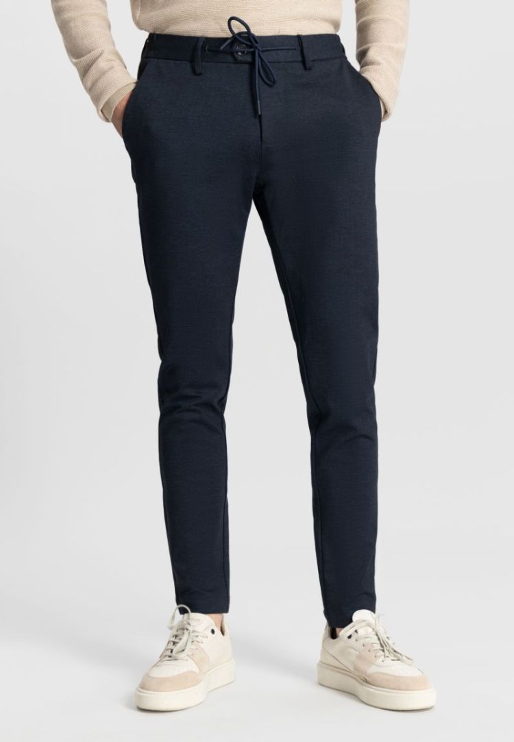 LANCASTER PATERN SWEAT 649 Dk. Navy