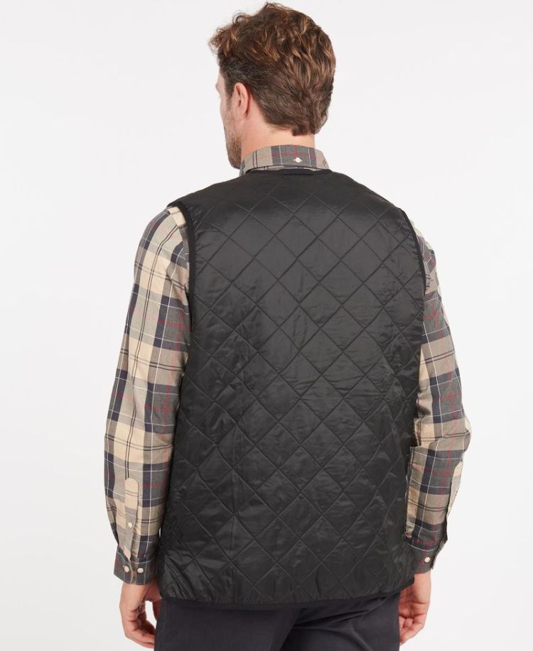 polarquilt waistcoat bk91 black