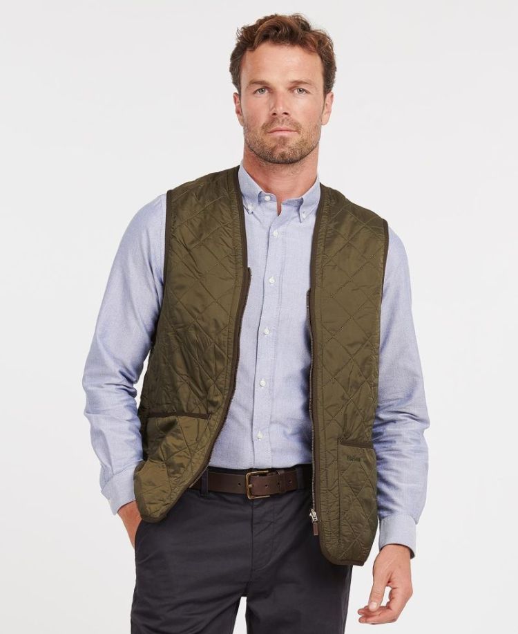 polarquilt waistcoat NOS - OL91 OLIV
