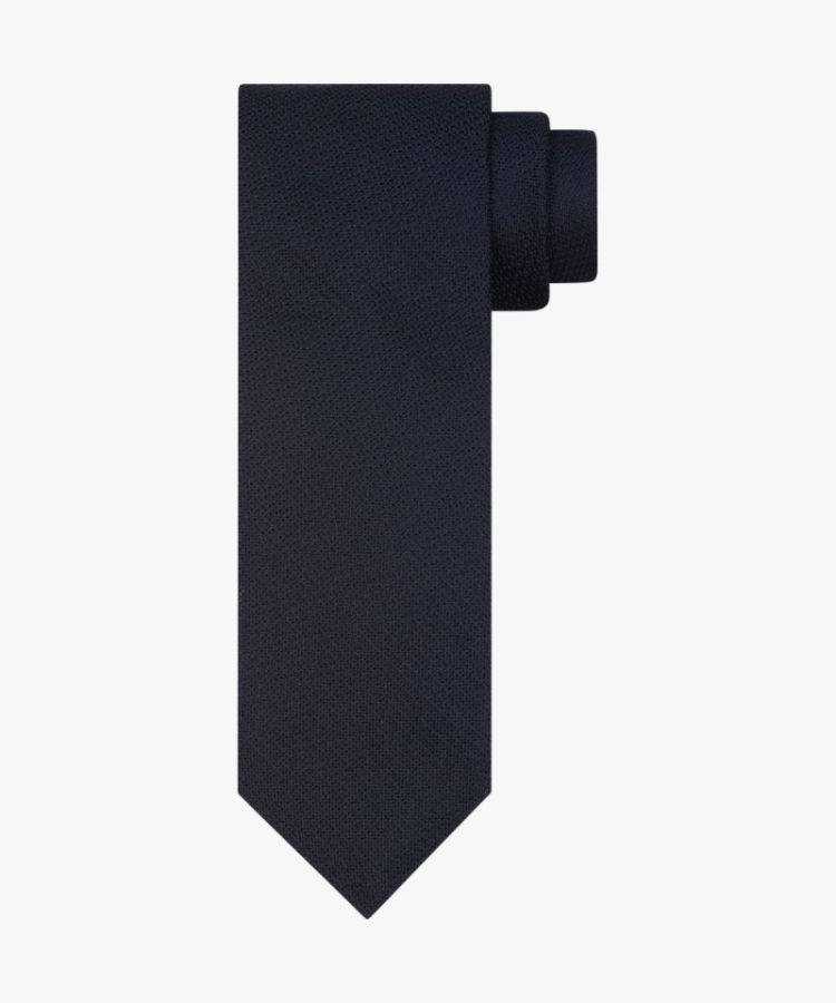 PPWA10011C TIE SILK WOVEN NAVY P Navy