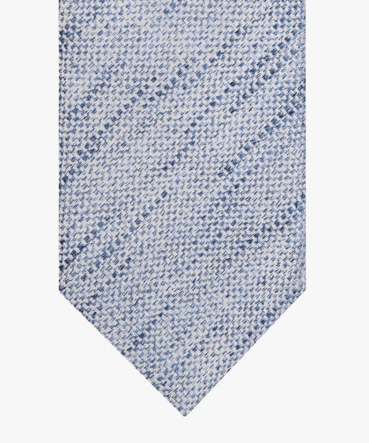 PPWA10016B TIE SILK WOVEN BLUE M Blue