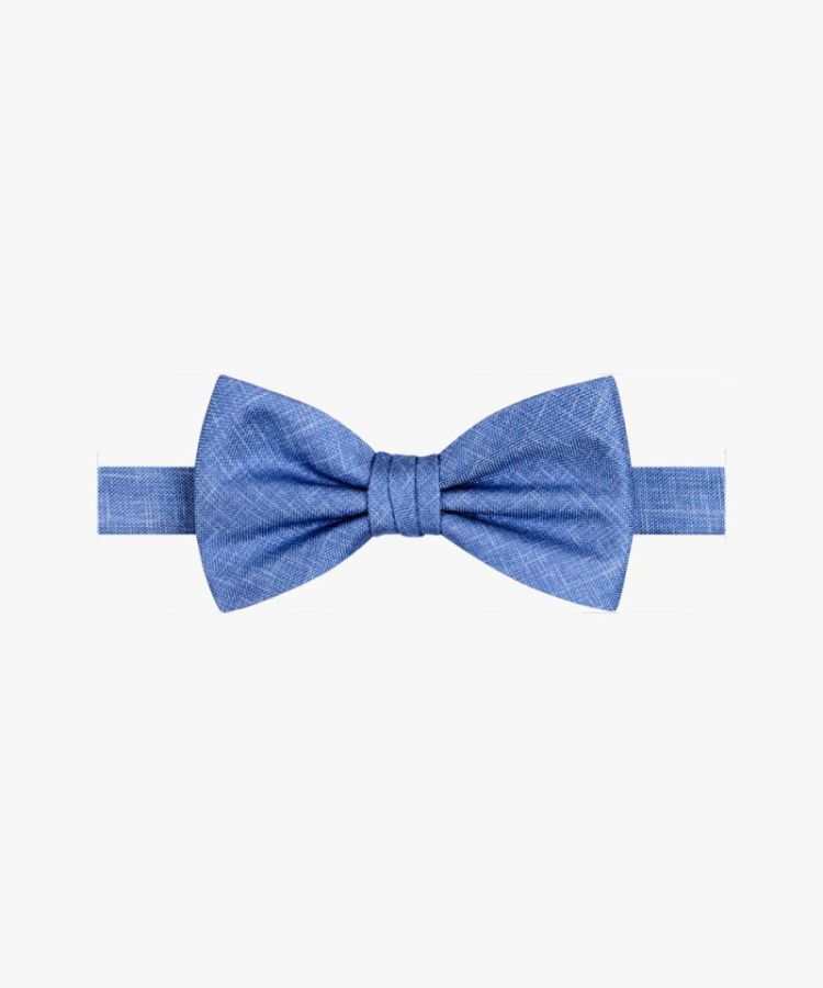 PPWV10039F BOWTIE SILK PRINT NAVY P Navy