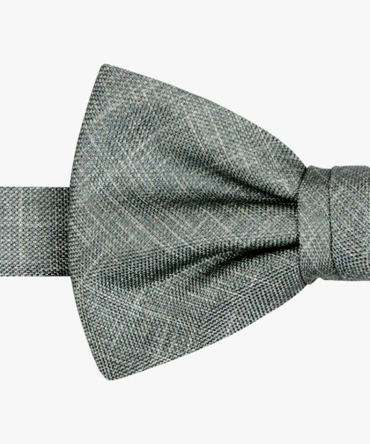 PPWV10039I BOWTIE SILK PRINT GREEN Z Green