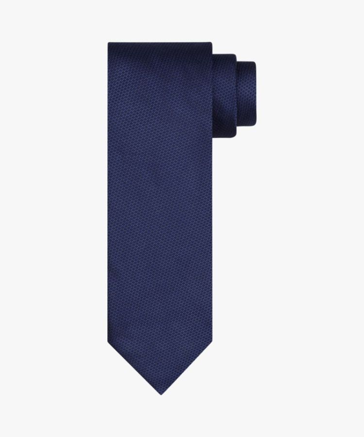 PPVA30007C TIE SILK WOVEN NAVY P Navy