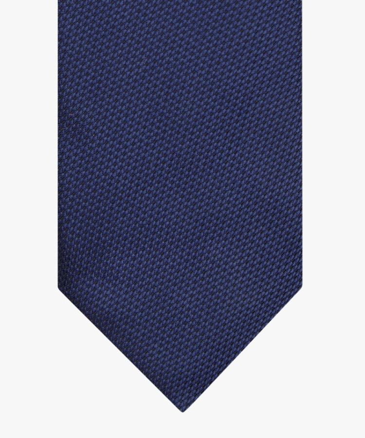 PPVA30007C TIE SILK WOVEN NAVY P Navy