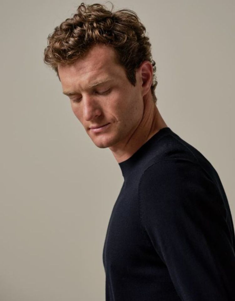PP2J00008A PULLOVER CREW NECK NAVY P Navy