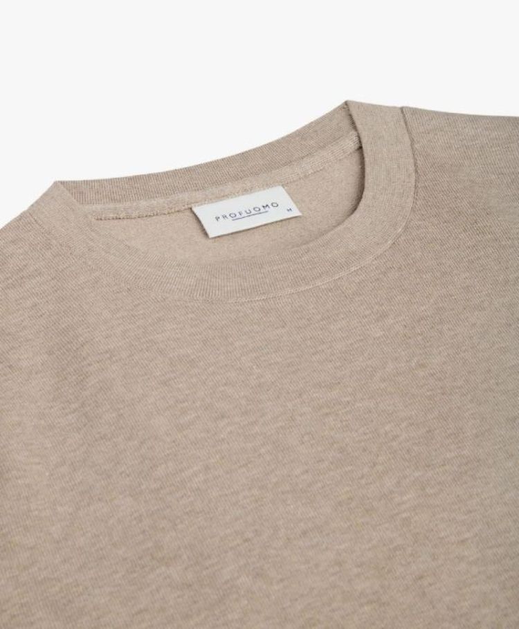 PP2J00008C PULLOVER CREW NECK BEIGE F Beige