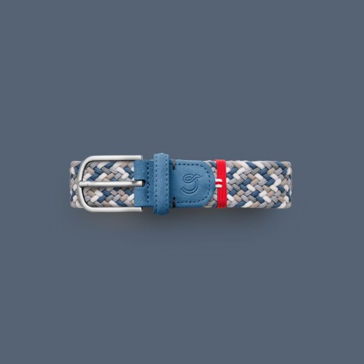 BEVERLY HILLS SUEDE MULTI SMAL LIGHT BLUE