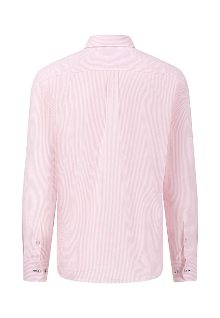 All Season Oxford Shirt. 1-1. B.D. 5560 pink strip