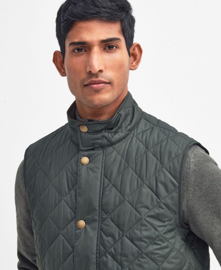BARBOUR NEW LOWERDALE GILET GN71 sage