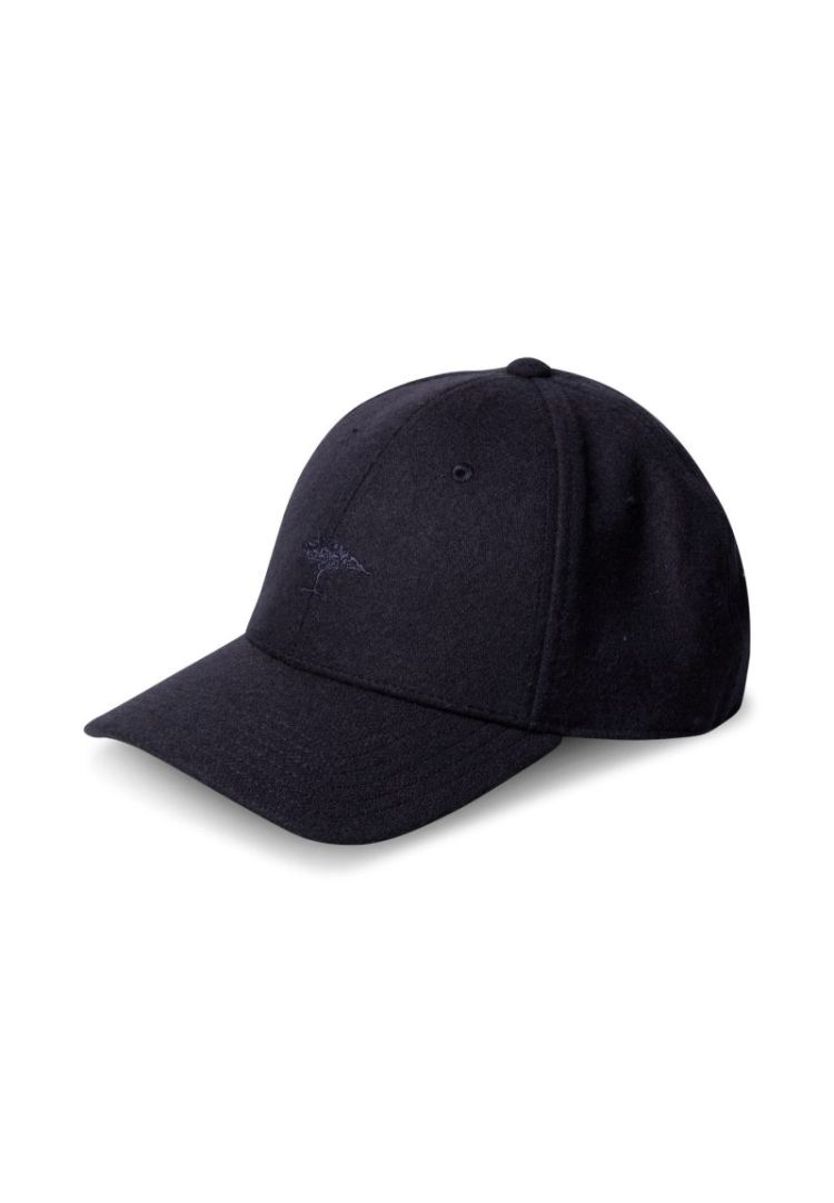 Flannel Cap. Tree Logo 685 navy