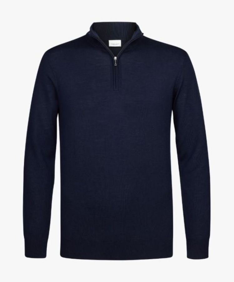 PP2J00012A PULLOVER  HALF ZIP NAVY P Navy