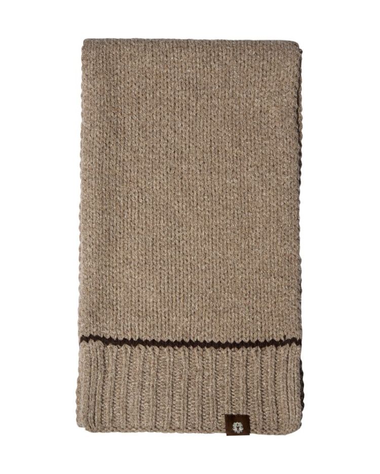GIORGIO KNIT SCARF 196 Ermine
