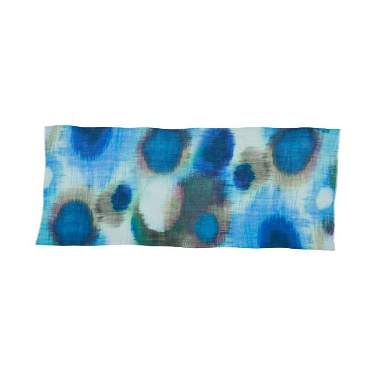 LCSCARVES187 SJAAL MULTI BLAUW multi blauw 