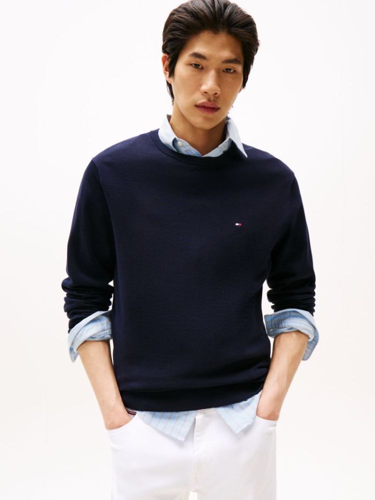 CORE ESSENTIAL COTTON CREW NECK DW5
