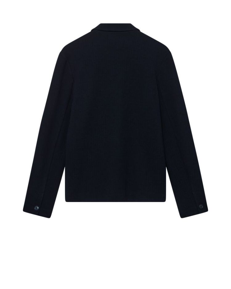 AUSTIN KNIT OVERSHIRT 469 Navy