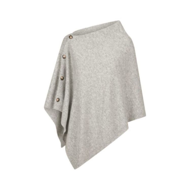 LCPONCHO2 PONCHO LICHTGRIJS lichtgrijs 