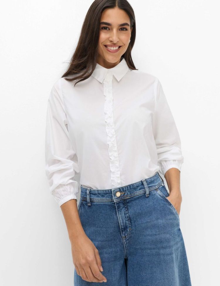 STYLE.VIC FRILL 94-0069 99 white