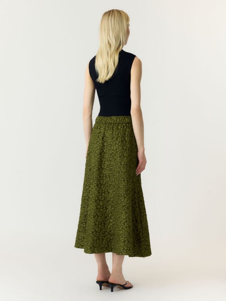 YASDAZLY HW LONG SKIRT 295917 Sphagnum