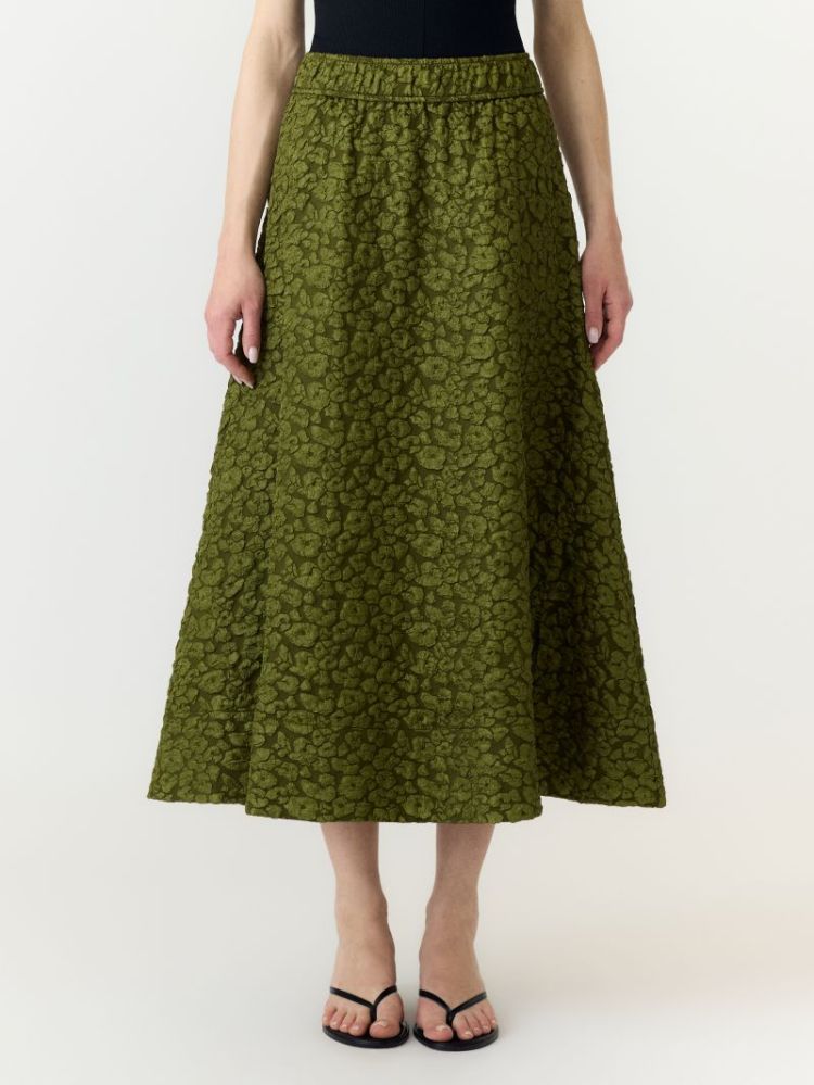 YASDAZLY HW LONG SKIRT 295917 Sphagnum