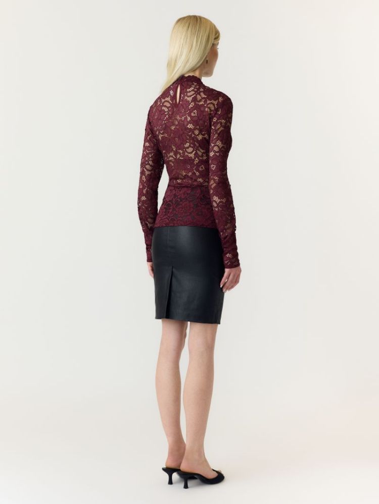 YASLACEY LS LACE TOP S. 190945 Port Roy