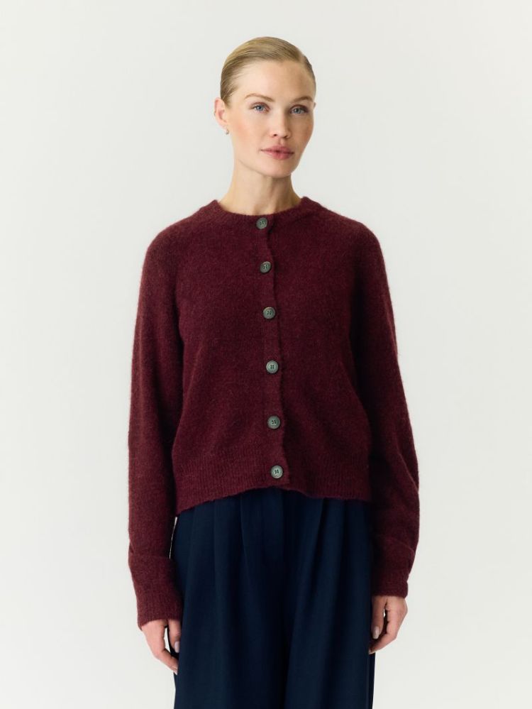 YASJOHI LS WOOL BLEND CARDIGAN 190945 Port Roy