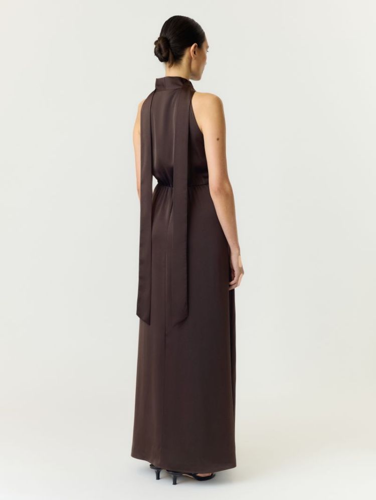 YASTHEA SL MAXI DRESS S. 229437 Coffee B
