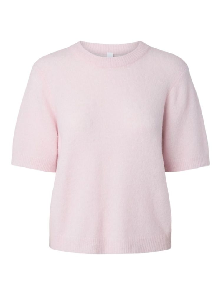 YASJOHI SS WOOL BLEND PULLOVER 258159 Pale Lil