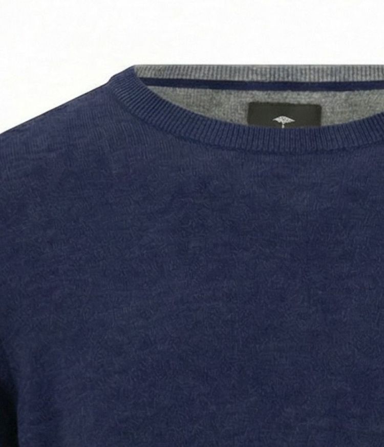 O-Neck. Merino Cashmere 661 ink blue