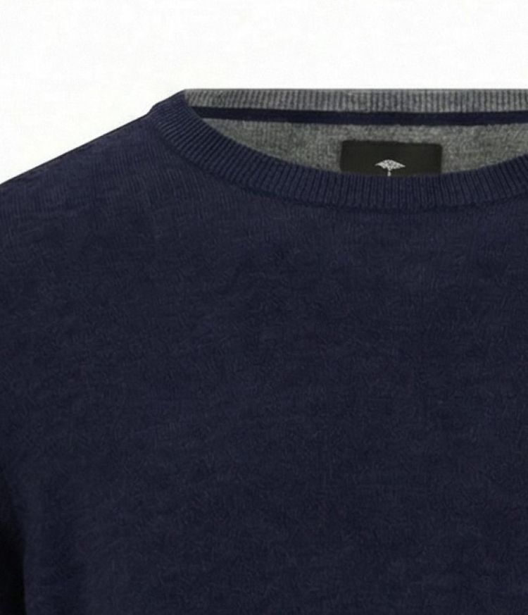 O-Neck. Merino Cashmere 690 navy