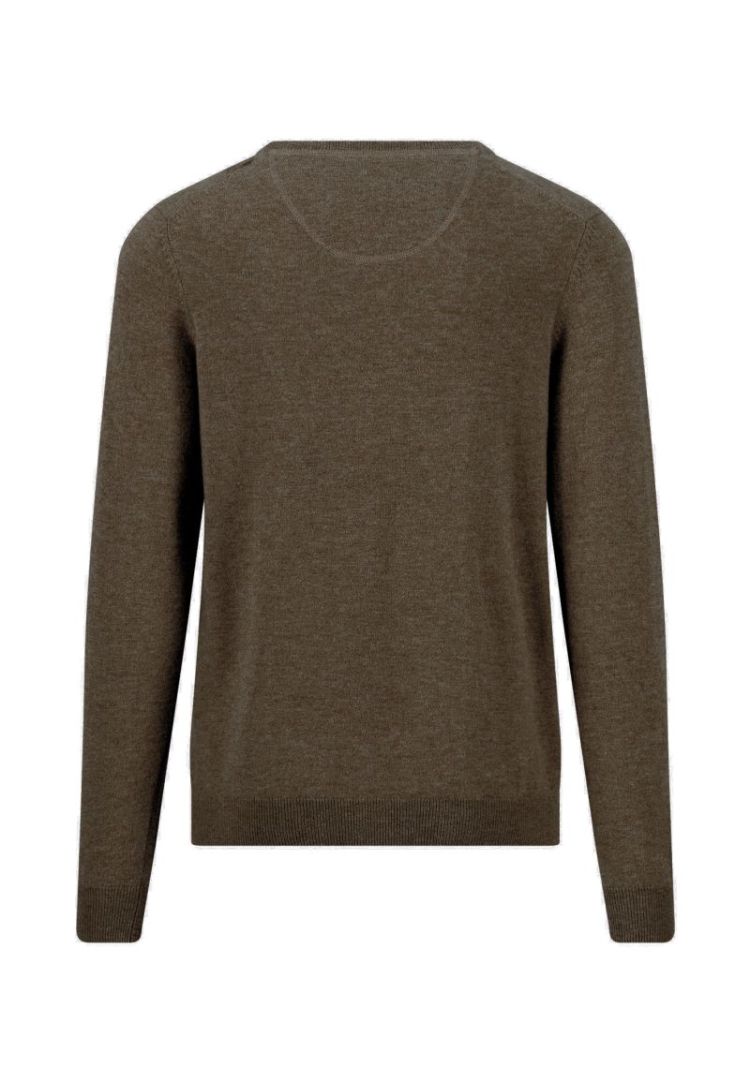 O-Neck. Merino Cashmere 866 soil