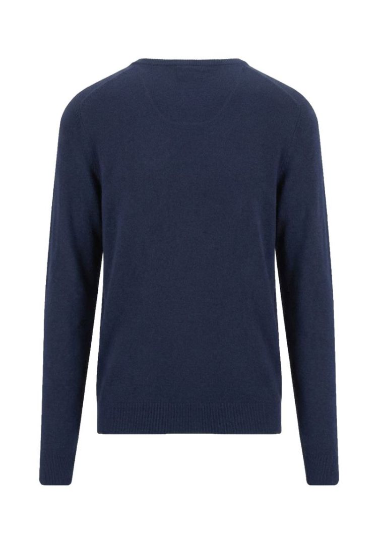 V-Neck. Merino Cashmere 661 ink blue