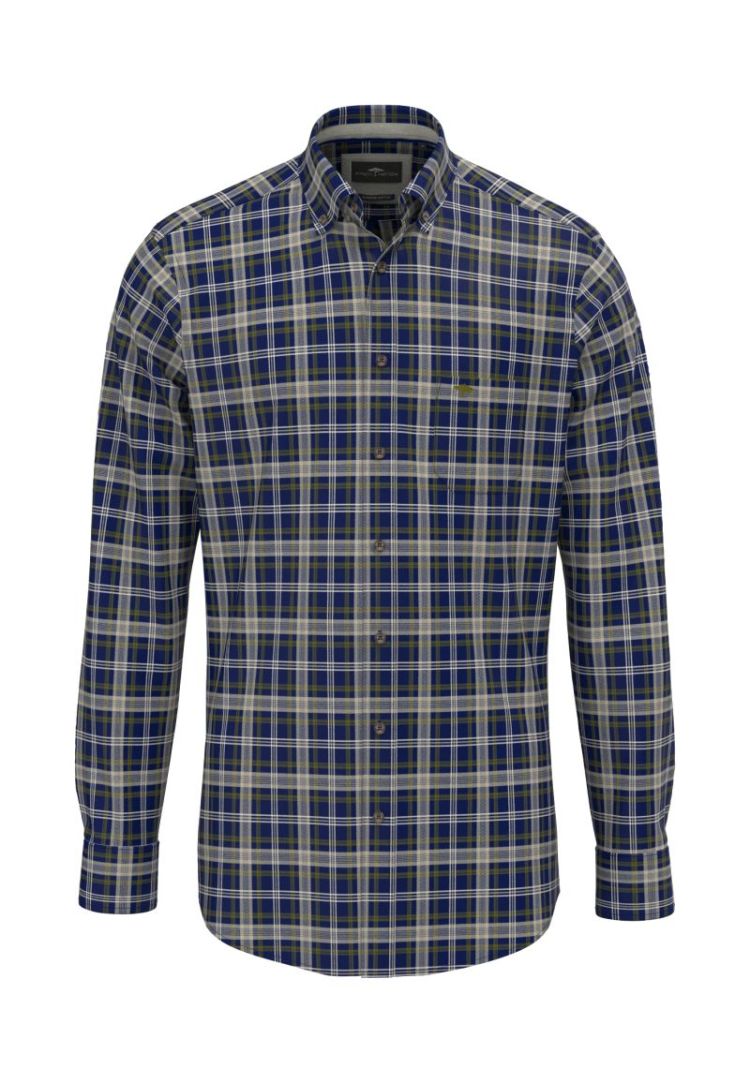 Herringbone Check. B.D.. 1-1 661 ink blue